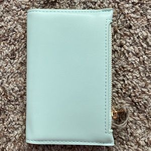A New Day mint green wallet